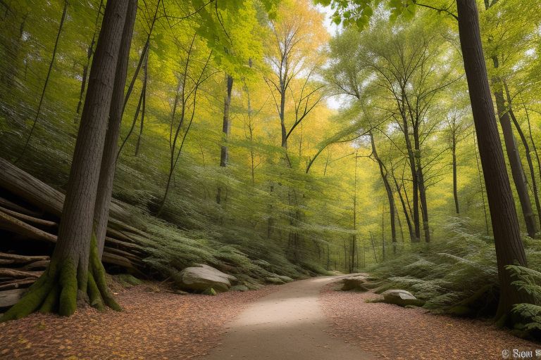 Forest Hikes In The Midwest