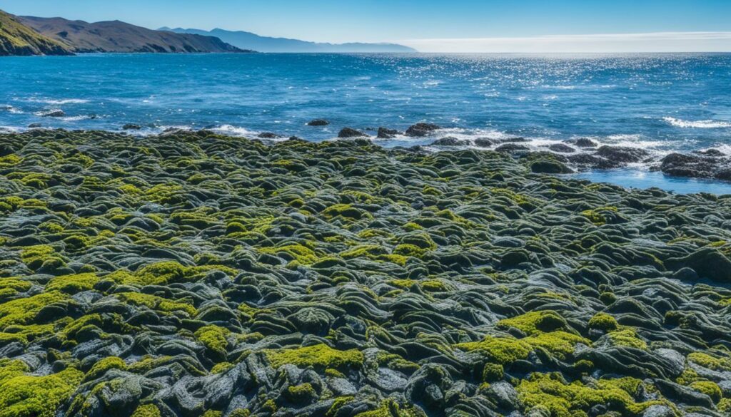 Seaweed foraging locations