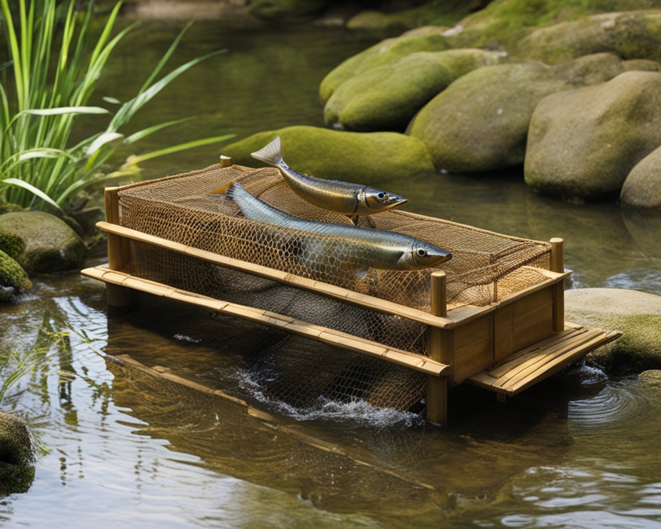 build a fish trap at home