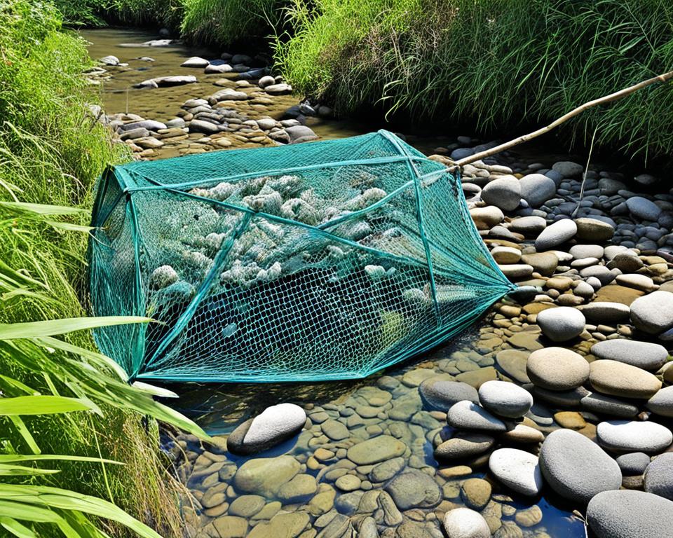 fish trap setup instructions