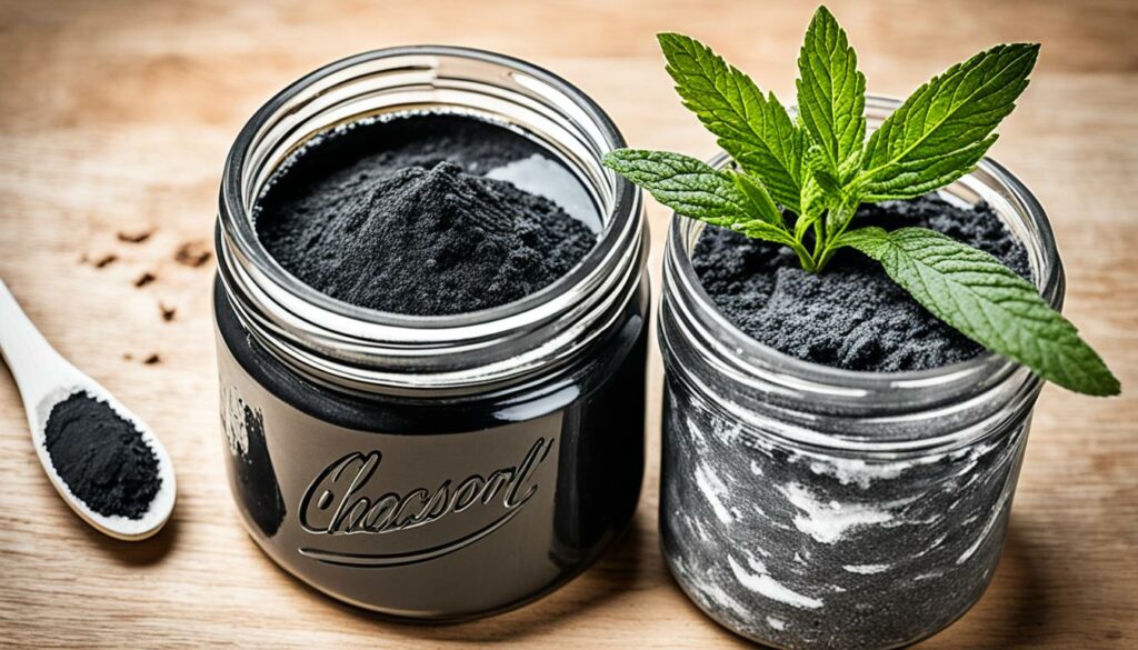 homemade charcoal toothpaste