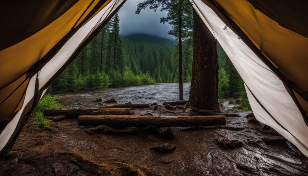 lean-to shelter weatherproof