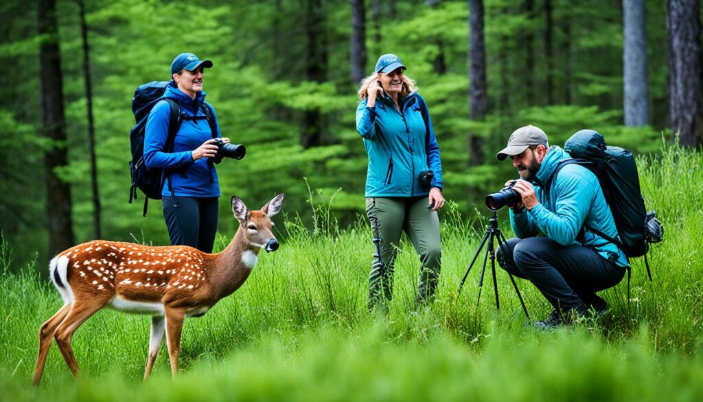 respecting wildlife