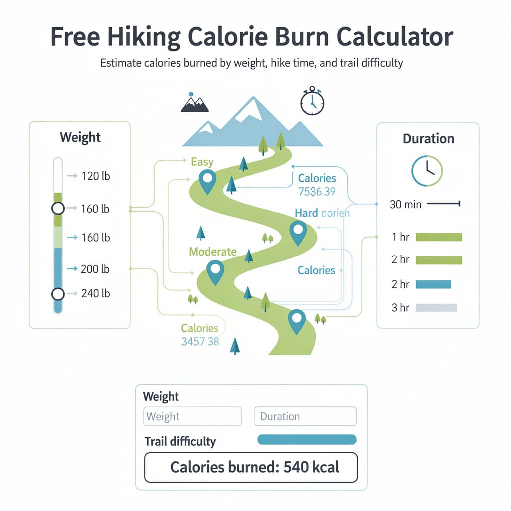 Hiking Calorie Burn Calculator