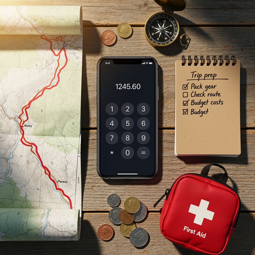 Travel and outdoor calculators