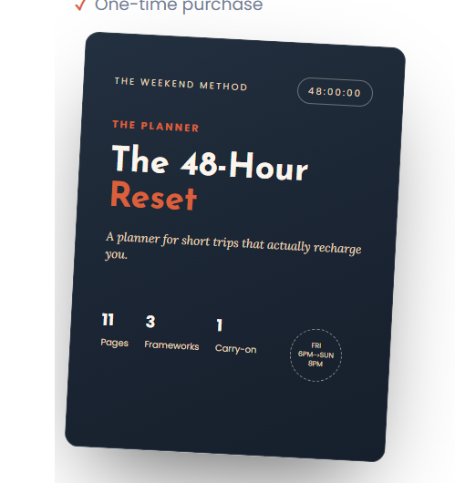 Weekend Trip Planner